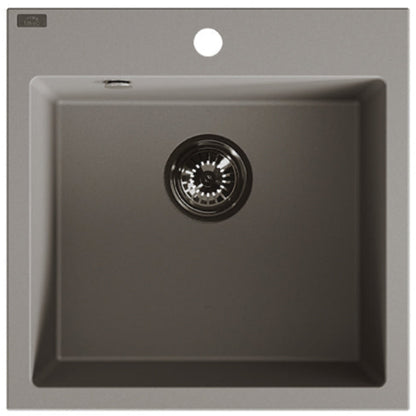 Laveo Alena Granite Sink 1 Bowl - Grey – product view 5