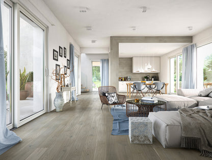 Barlinek Engineered Wooden Floor - Oak 1 strip Marzipan Muffin 130 x 1092 x 14mm - 0.99m²
