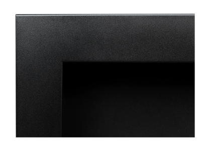 NOVAFLAME - SLIM WALL-MOUNTED BIO-FIREPLACE  900X400 WITH GLASS - BOX MATTE BLACK