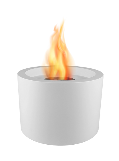 NOVAFLAME MOON WHITE FREESTANDING BIO-FIREPLACE