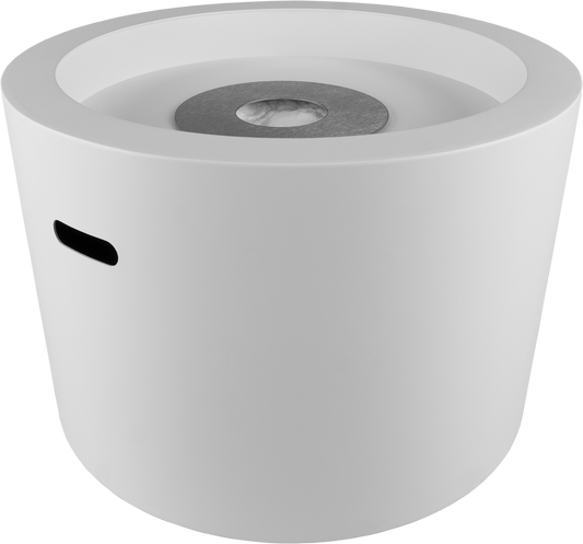 NOVAFLAME MOON WHITE FREESTANDING BIO-FIREPLACE