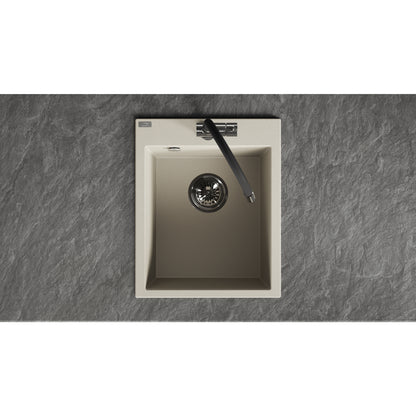 Laveo Chichi Granite Sink 1 Bowl - Beach Sand