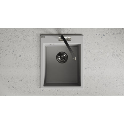 Laveo Chichi Granite Sink 1 Bowl - Grey
