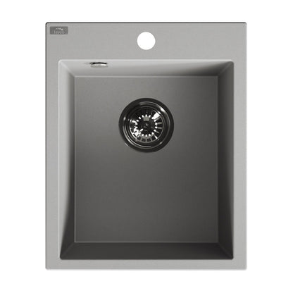 Laveo Chichi Granite Sink 1 Bowl - Grey