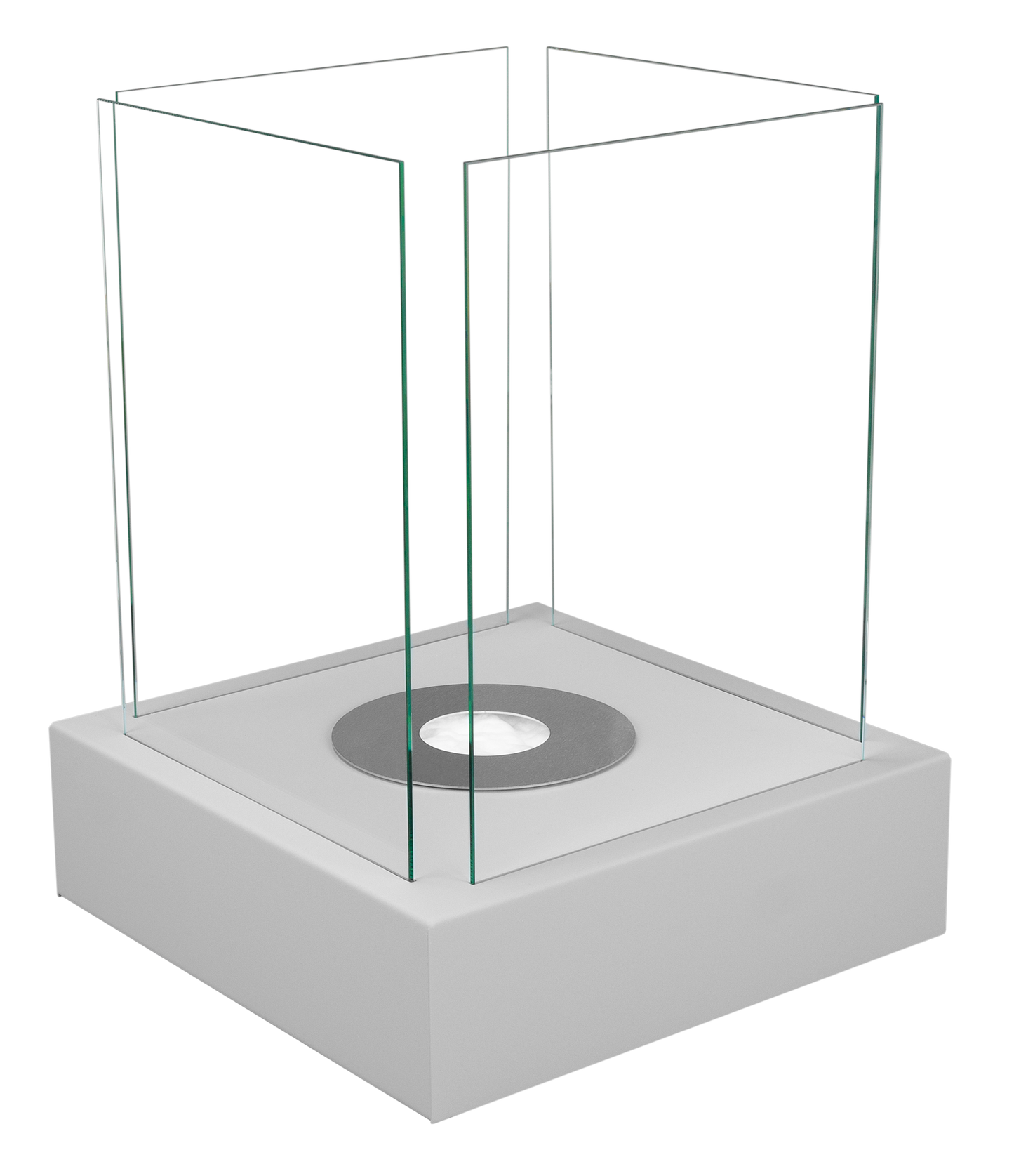 NOVAFLAME FREESTANDING SUNSET GARDEN BIO-FIREPLACE GREY