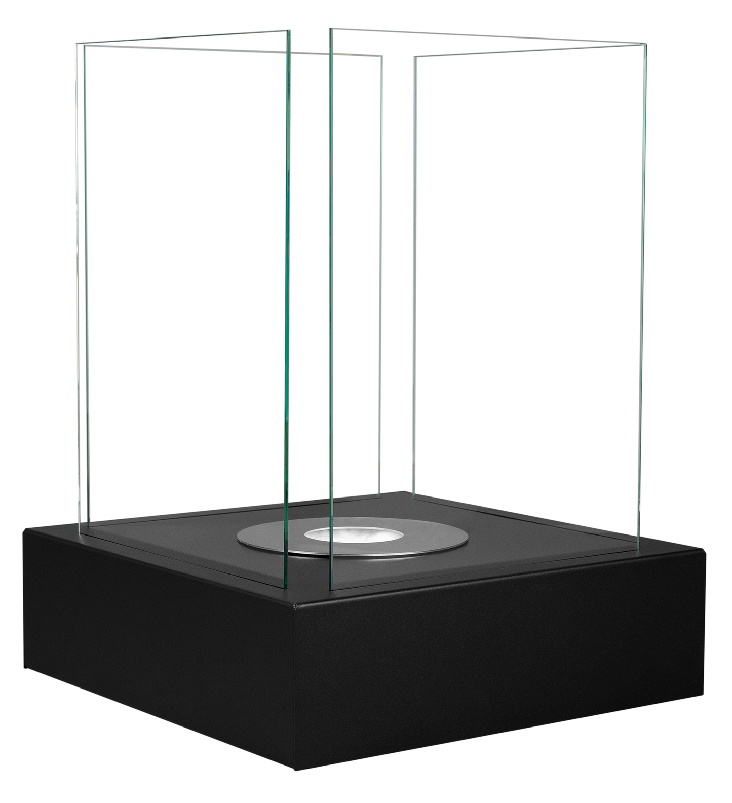 NOVAFLAME FREESTANDING SUNSET GARDEN BLACK