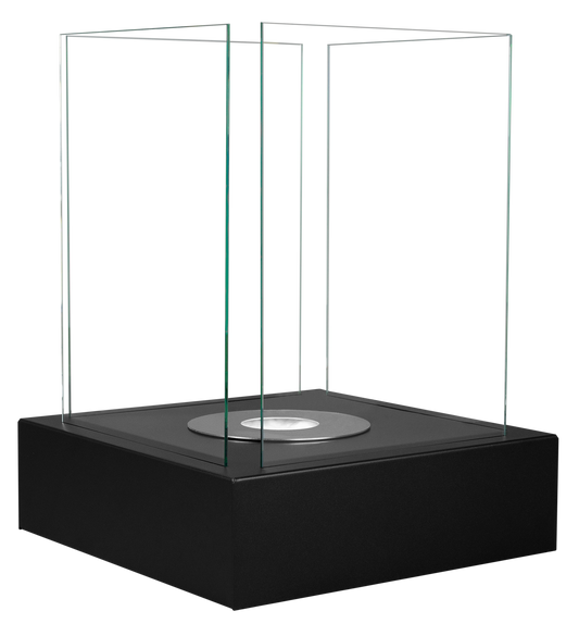 NOVAFLAME FREESTANDING SUNSET GARDEN BLACK