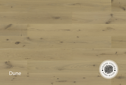 FINOak Atelier Dune engineered hardwood flooring room setting