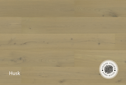 FINOak Atelier Husk engineered hardwood flooring room setting