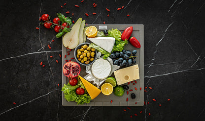 Laveo Halvo - multi-functional granite drainer - Grey