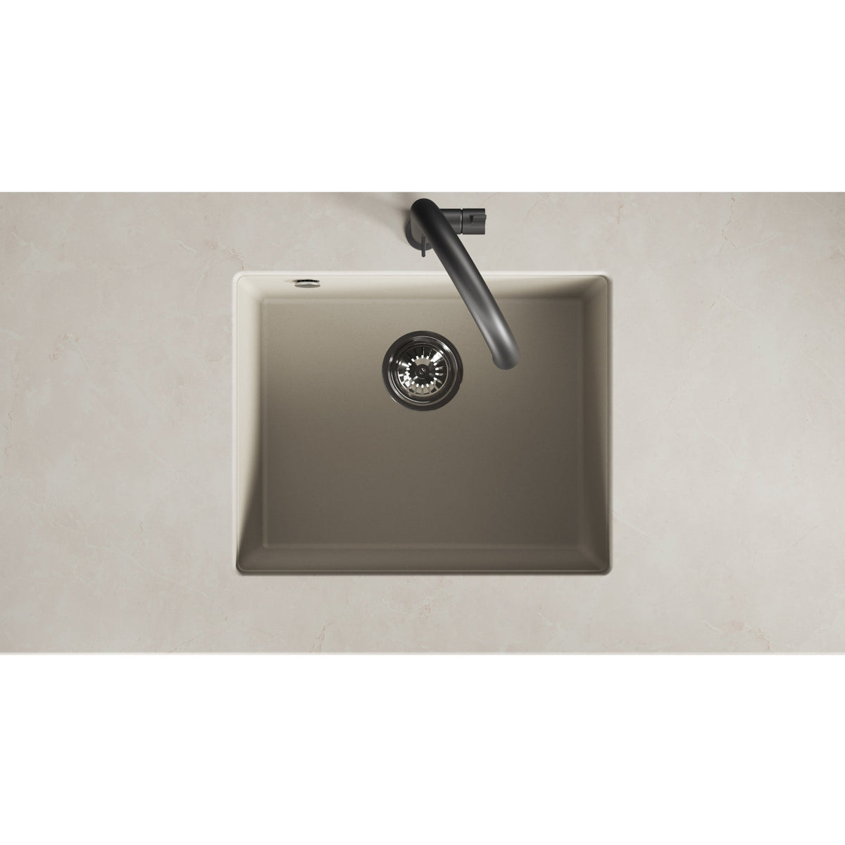 Laveo Ibiza Granite Undermount Sink - Beach Sand – product view 4