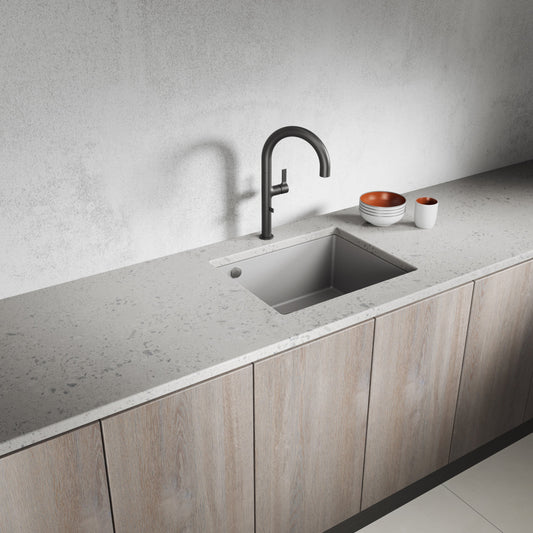 Laveo Ibiza Granite Undermount Sink - Grey – product view 1