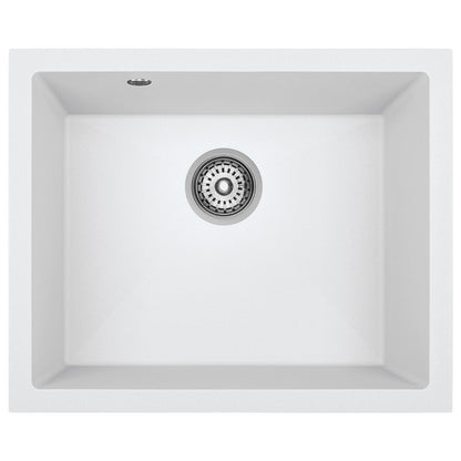 Laveo Ibiza Granite Undermount Sink - White