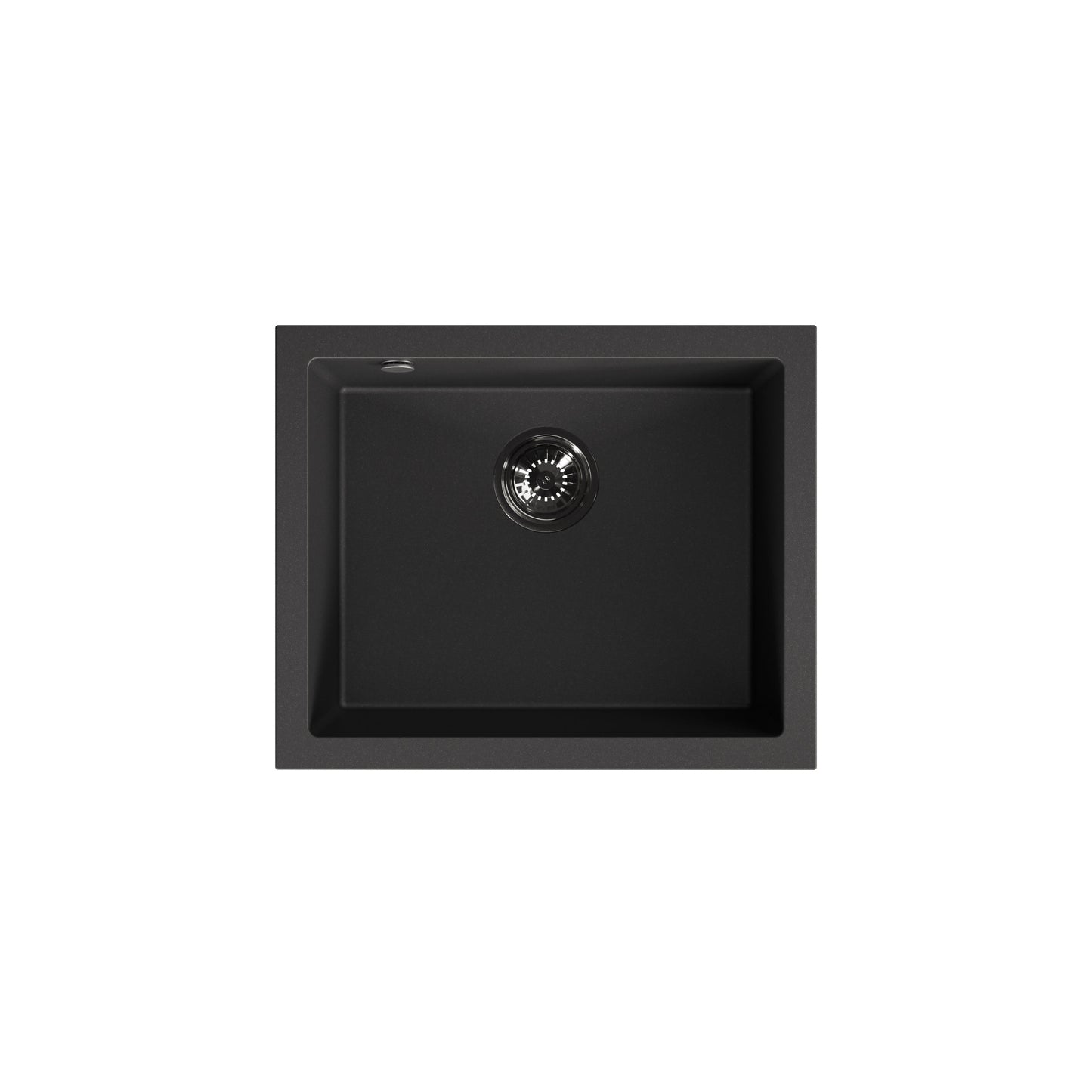 Laveo Ibiza Granite Undermount Sink - Black – product view 5