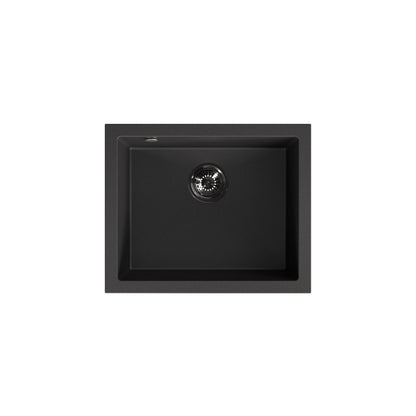 Laveo Ibiza Granite Undermount Sink - Black – product view 5