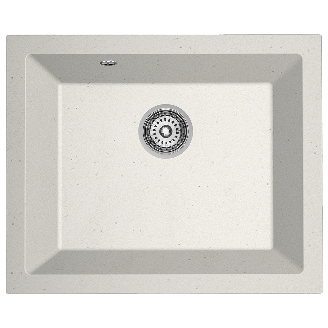 Laveo Ibiza Undermount Granite Kitchen Sink Single Bowl 560 mm - Jasmine – product view 1