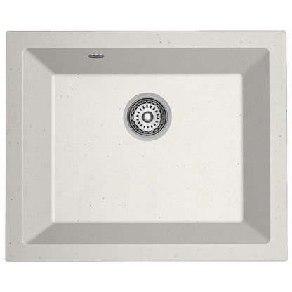 Laveo Ibiza Undermount Granite Kitchen Sink Single Bowl 560 mm - Jasmine – product view 1