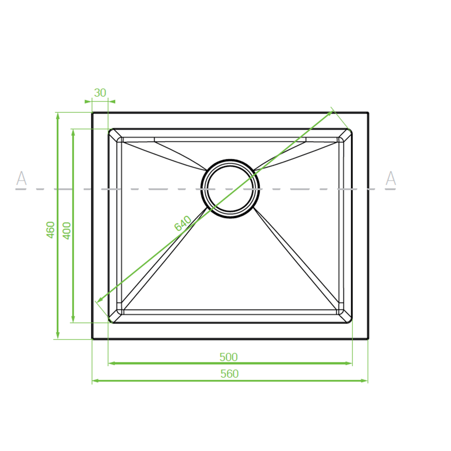 Laveo Ibiza Granite Undermount Sink - White