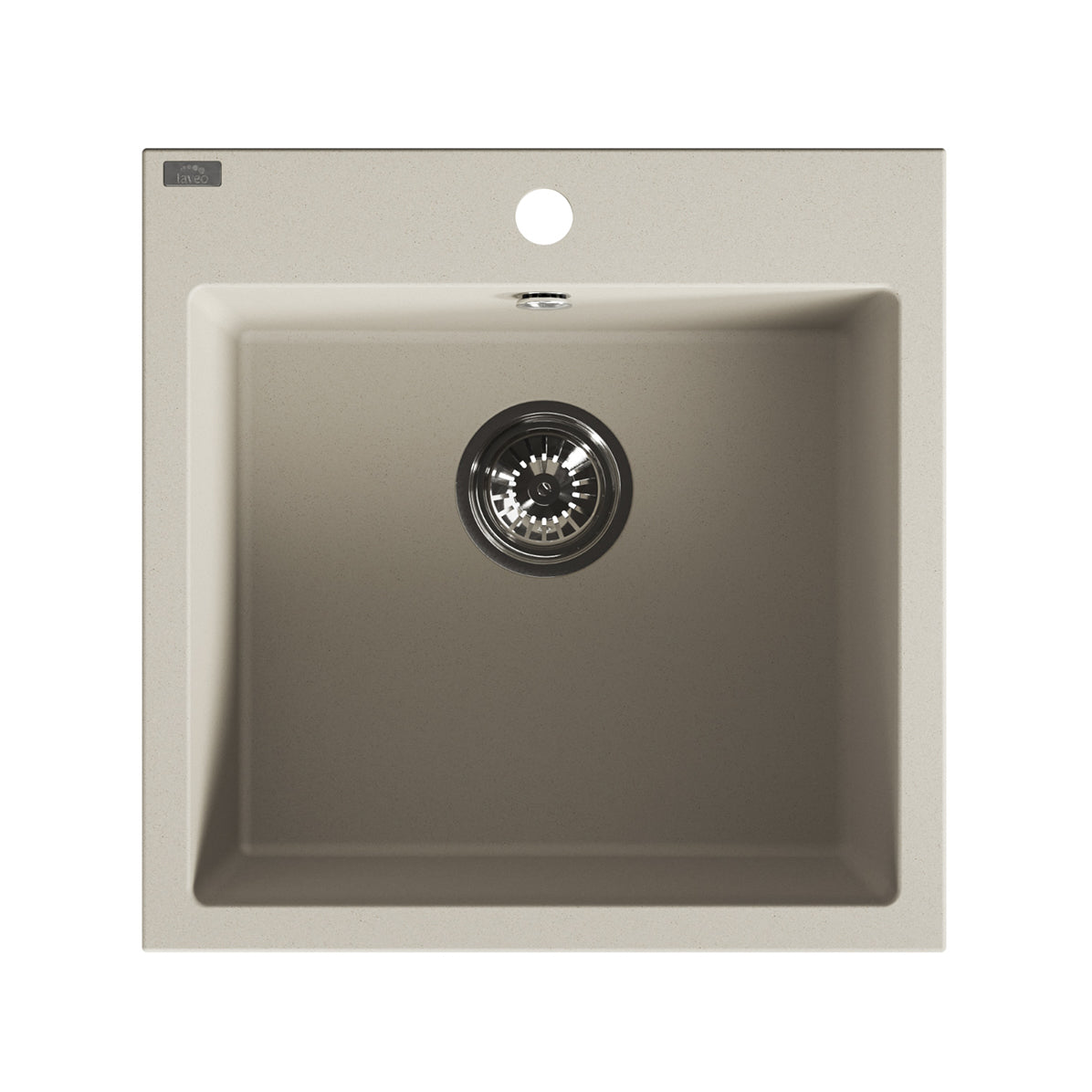 Laveo Alena Granite Sink 1 Bowl - Beach Sand