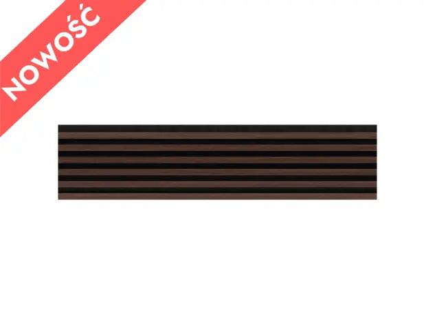 WOODLINE WL 2700×300 Slim – Black / Dark Oak