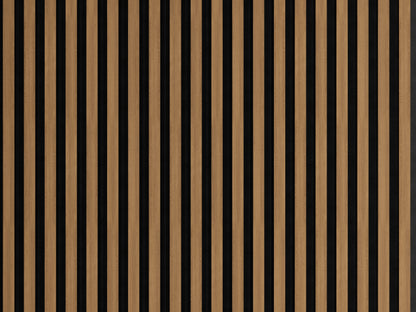 WOODLINE Slim – Black / Light Oak