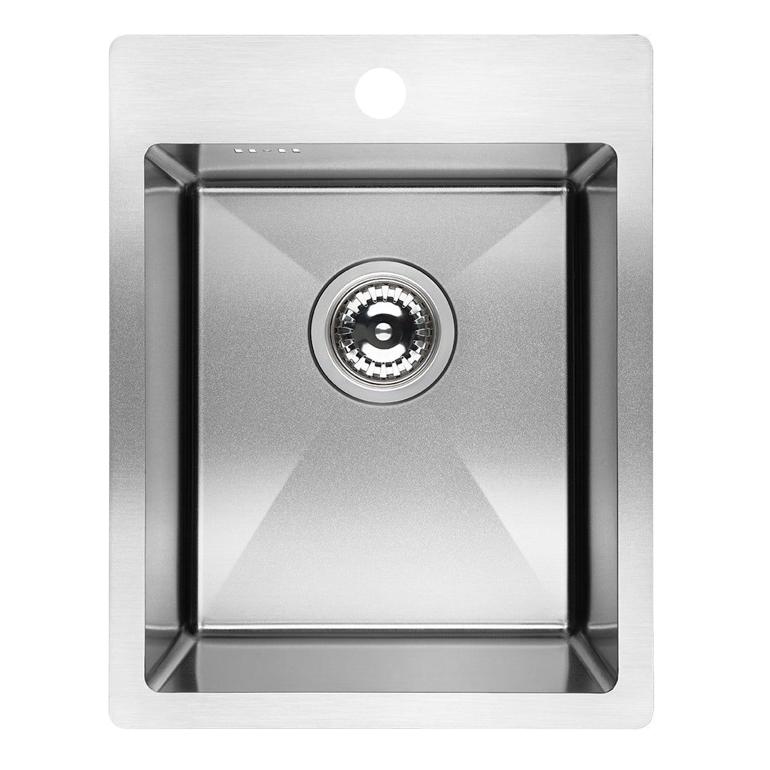STERNHAGEN Eden 304 Stainless Steel Single Bowl Kitchen Sink - Chrome