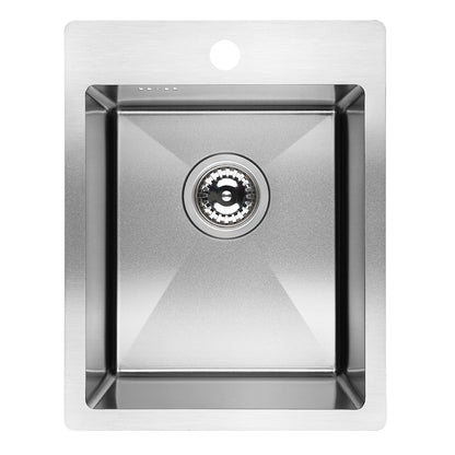 STERNHAGEN Eden 304 Stainless Steel Single Bowl Kitchen Sink - Chrome
