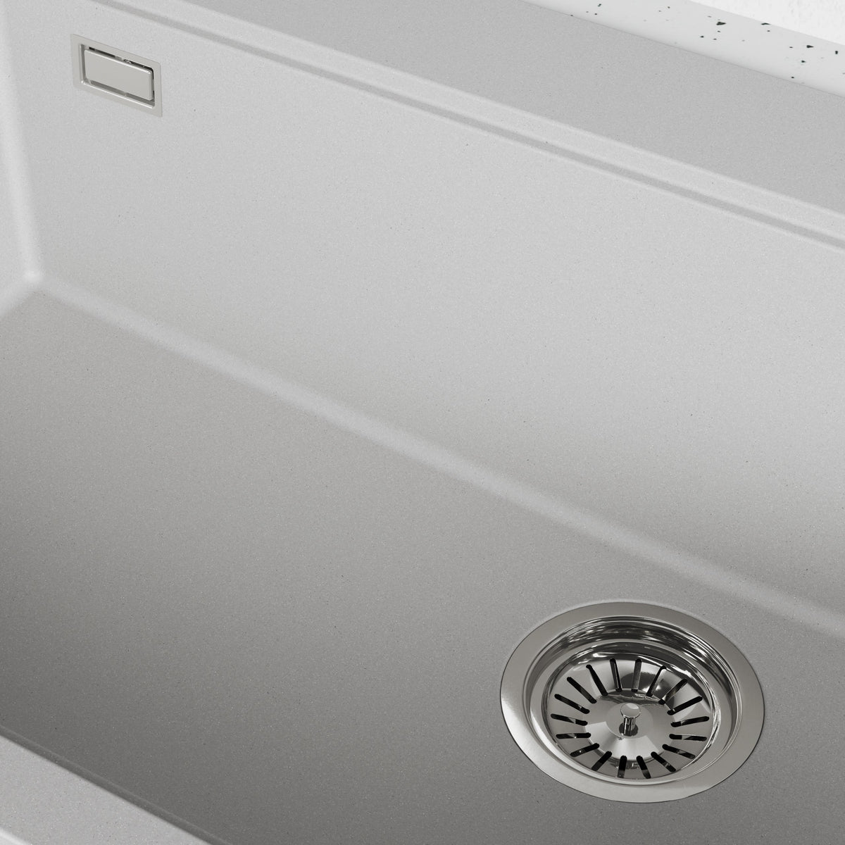 Laveo Tau Granite Sink 1 Bowl 900mm - Grey – product view 3