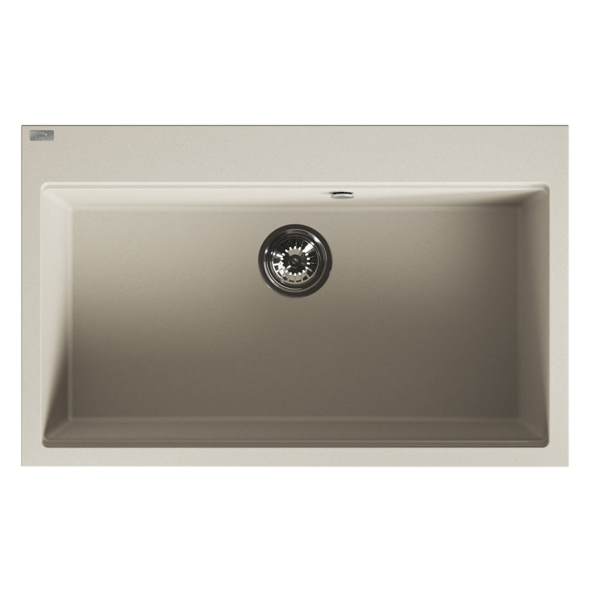 Laveo Tau Granite Sink 1 Bowl 800mm - Beige – product view 5