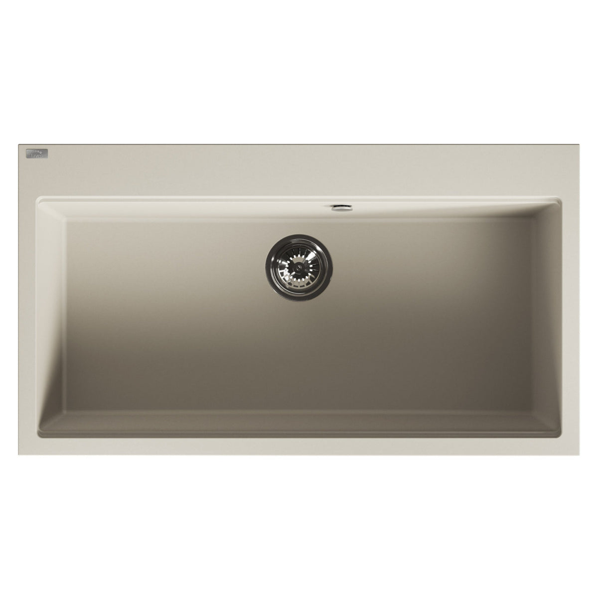 Laveo Tau Granite Sink 1 Bowl 900mm - Beach Sand – product view 5