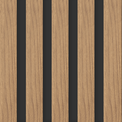 TFC Mouldings Deco-Line American Oak acoustic wall panel