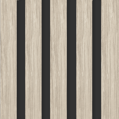 TFC Mouldings Deco-Line Sand Oak acoustic wall panel