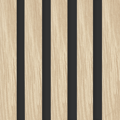 TFC Mouldings Deco-Line Washed Oak acoustic wall panel