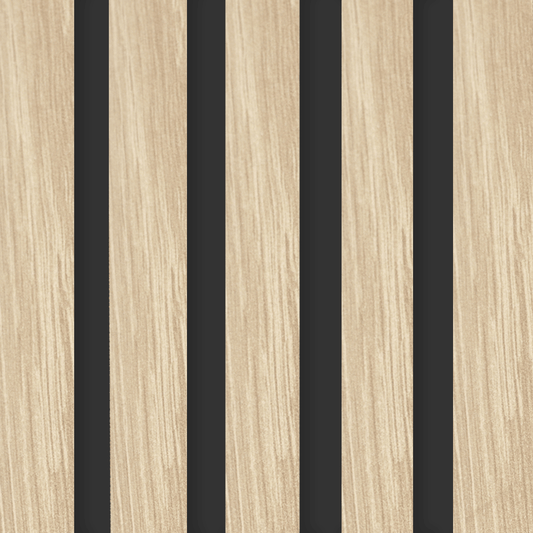 TFC Mouldings Deco-Line Washed Oak acoustic wall panel