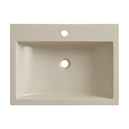 Laveo Albano Jasmine granite washbasin - view 1