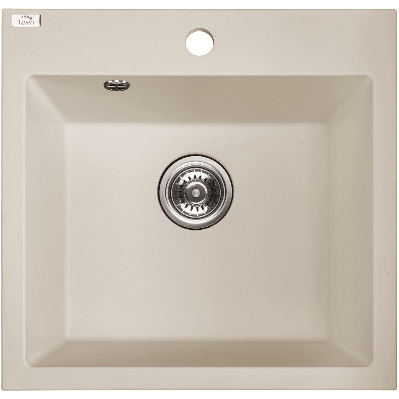 Laveo Alena SBA_J10T Jasmine granite sink - view 1