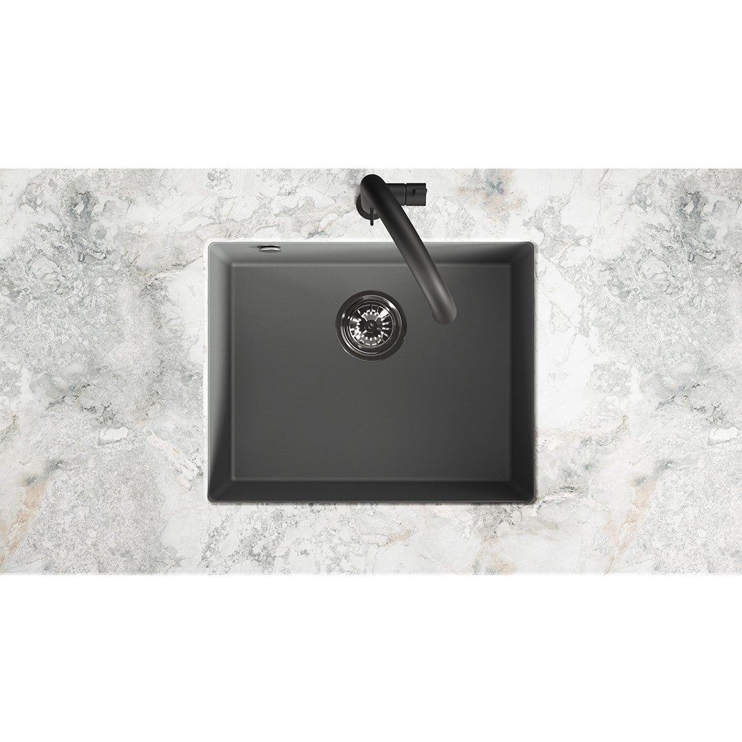 Laveo Ibiza SBI_V10U Volcano undermount granite sink - view 2