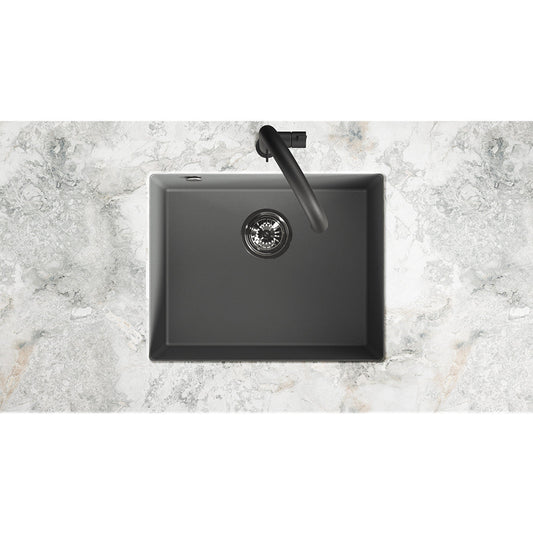 Laveo Ibiza SBI_V10U Volcano undermount granite sink - view 2