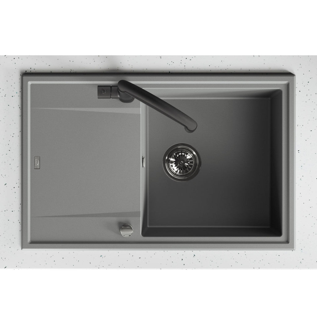 Laveo Megalo SBE_V21T Volcano granite sink - view 2