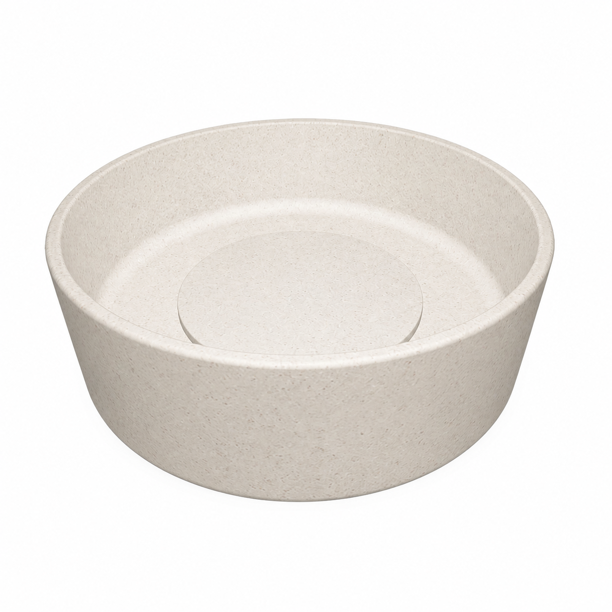 Laveo Perl granite countertop basin in Jasmine