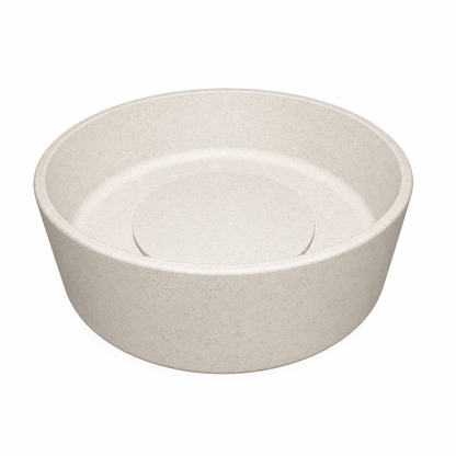 Laveo Perl granite countertop basin in Jasmine