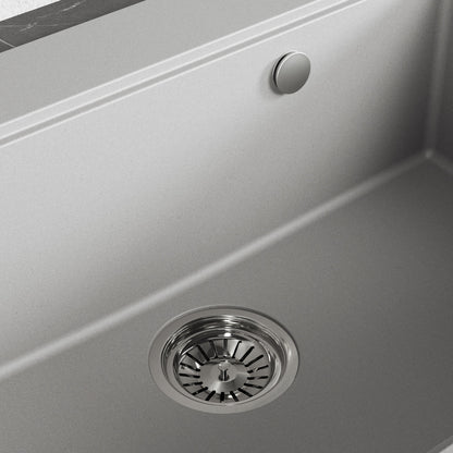Laveo Tau Granite Sink 1 Bowl 700 mm – Grey – additional product view
