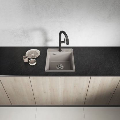 Laveo Hub Granite Sink – Beige – additional product view