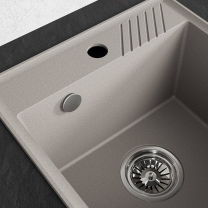 Laveo Hub Granite Sink – Beige – additional product view