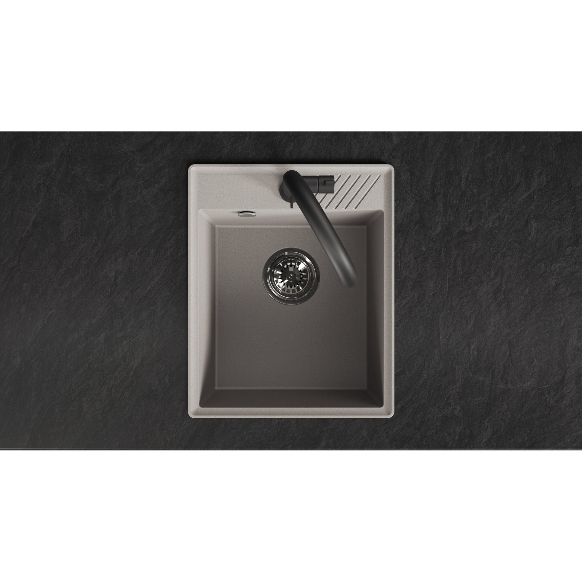 Laveo Hub Granite Sink – Beige – additional product view