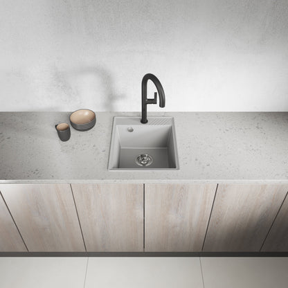 Laveo Hub Granite Sink – Grey – additional product view