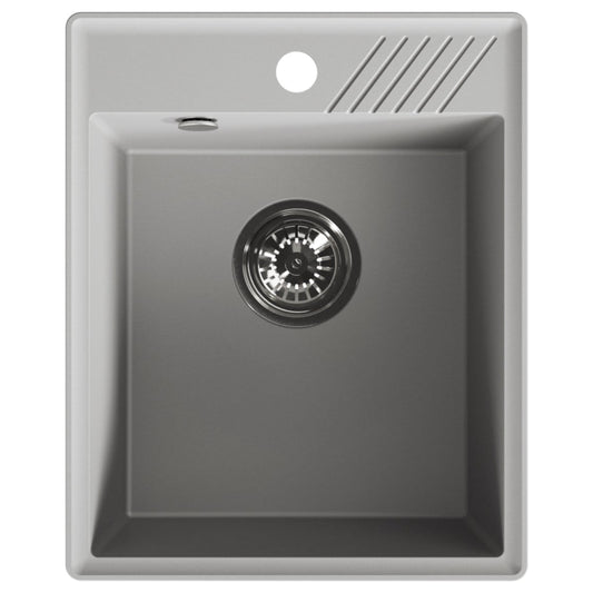 Laveo Hub Granite Sink – Grey – additional product view