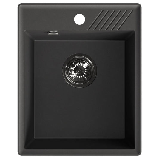 Laveo Hub Granite Sink – Black – additional product view