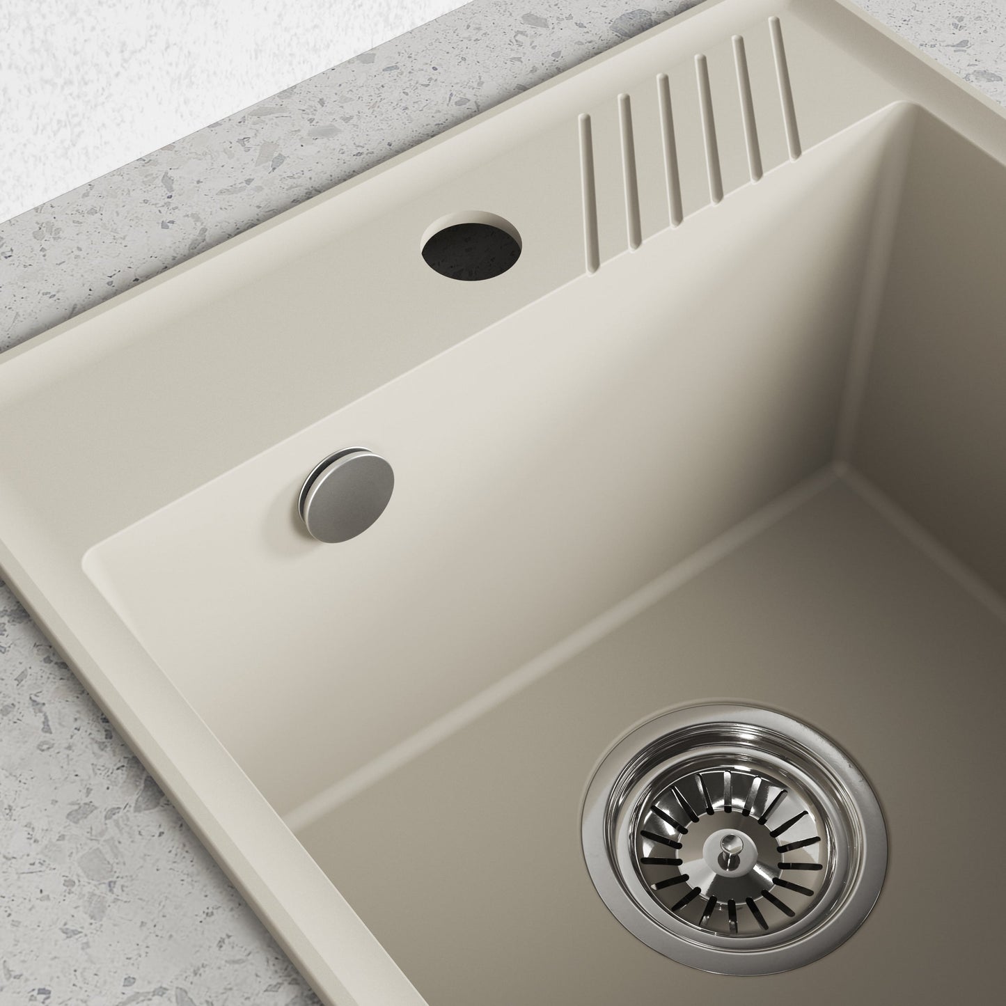 Laveo Hub Granite Sink – Jasmine – additional product view