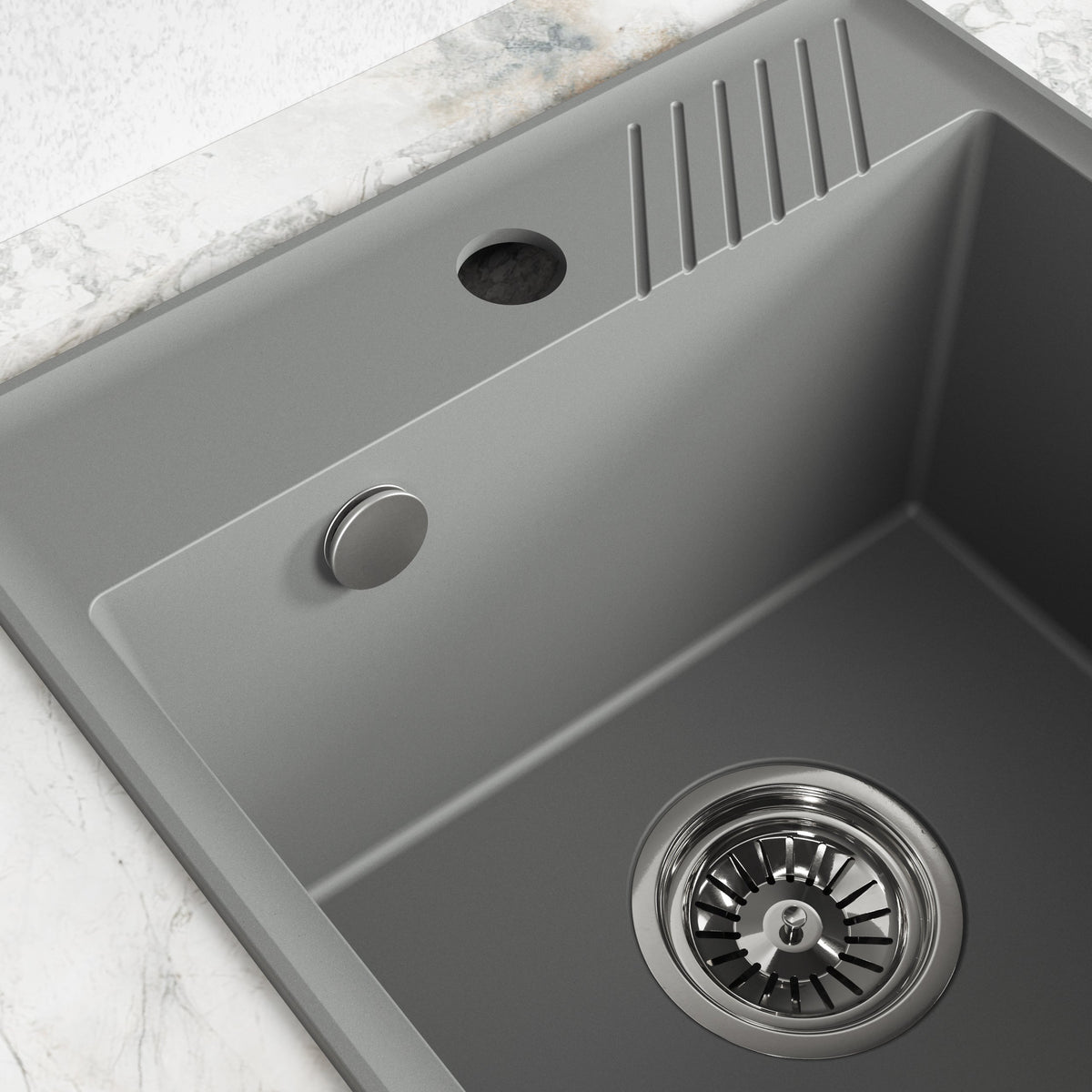 Laveo Hub Granite Sink – Volcano – additional product view